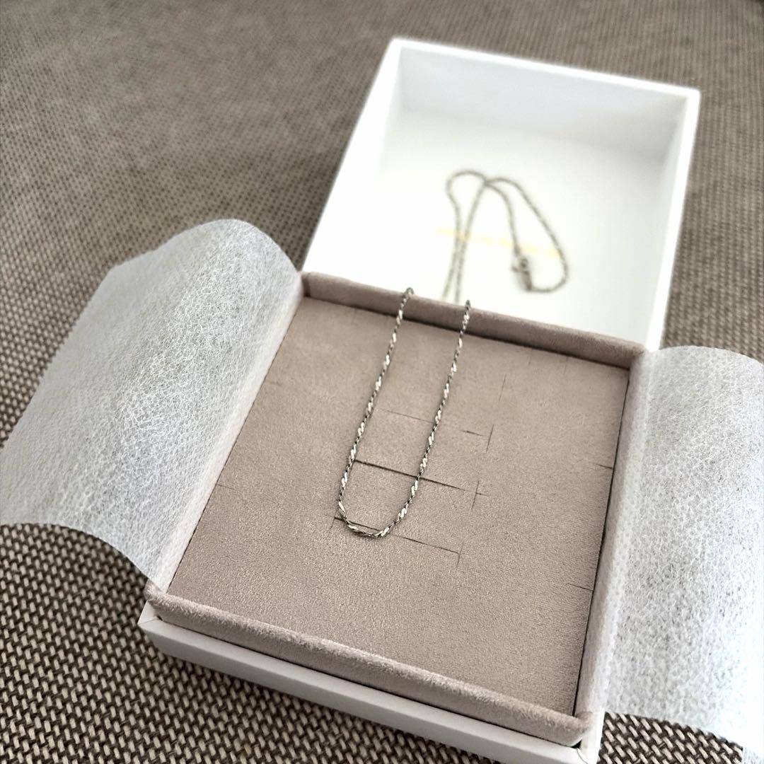 annavish様 ete スクリュースエッジチェーン ネックレス