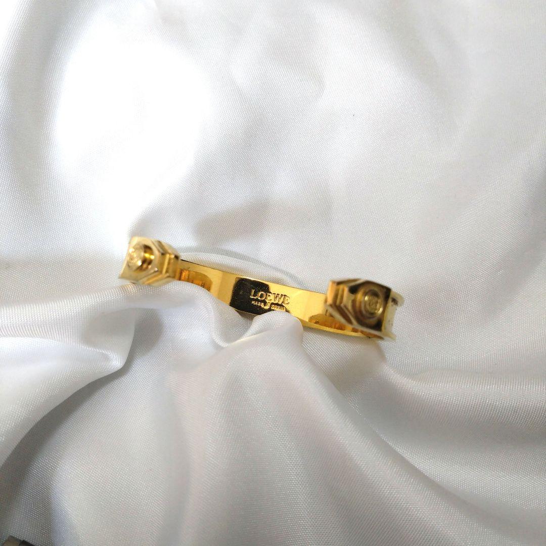 超希少　LOEWE　wアナグラム　ヴィンテージ　バングル