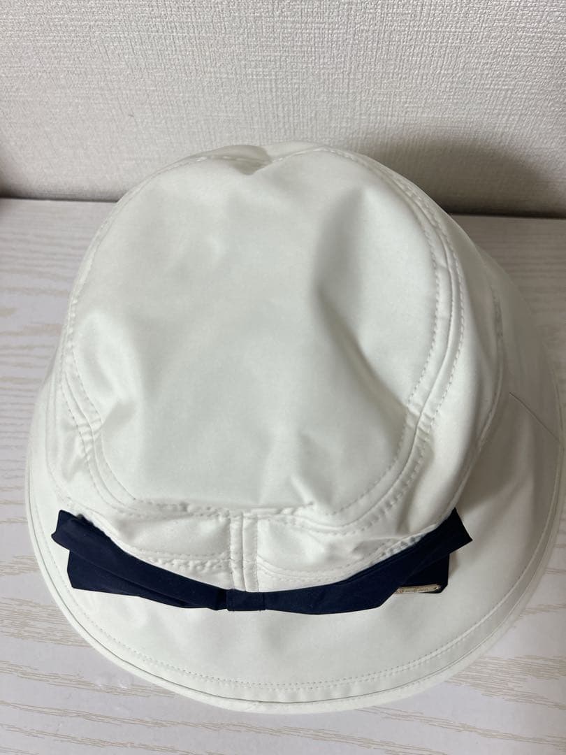 【新品未使用】芦屋ロサブラン リボンハット 帽子　完全遮光 アイボリーSサイズ