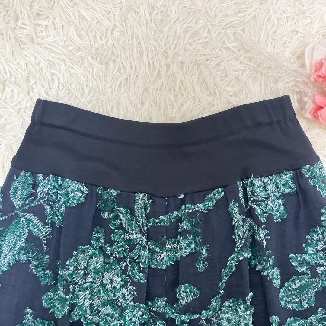 BEARDSLEY ジャガード サルエル パンツ ゴム 刺繍