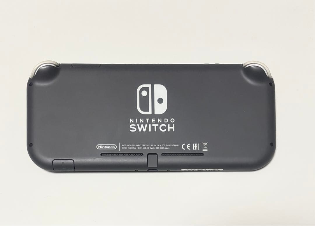 Nintendo Switch lite 本体 グレー【充電コード、ケース付】