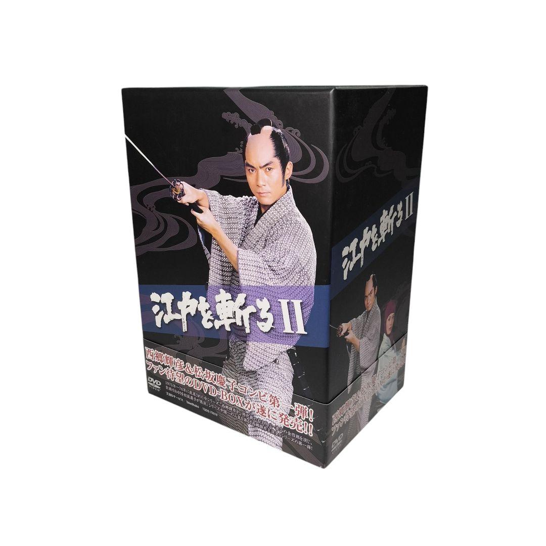 美品 江戸を斬るⅡ DVD-BOX 7枚組 時代劇 遠山の金四郎 ドラマ