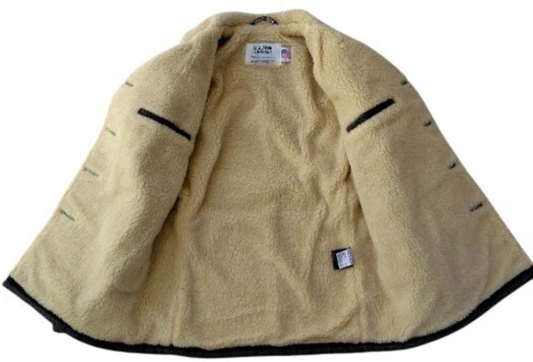 【Ron Herman × Schott】別注 ウール ピーコート グレー 38