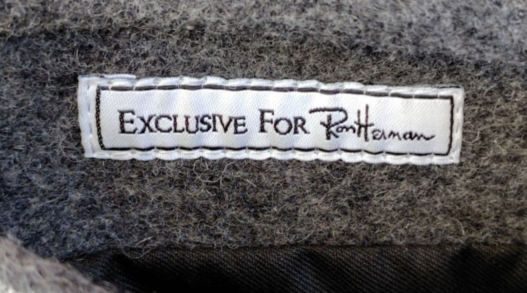 【Ron Herman × Schott】別注 ウール ピーコート グレー 38
