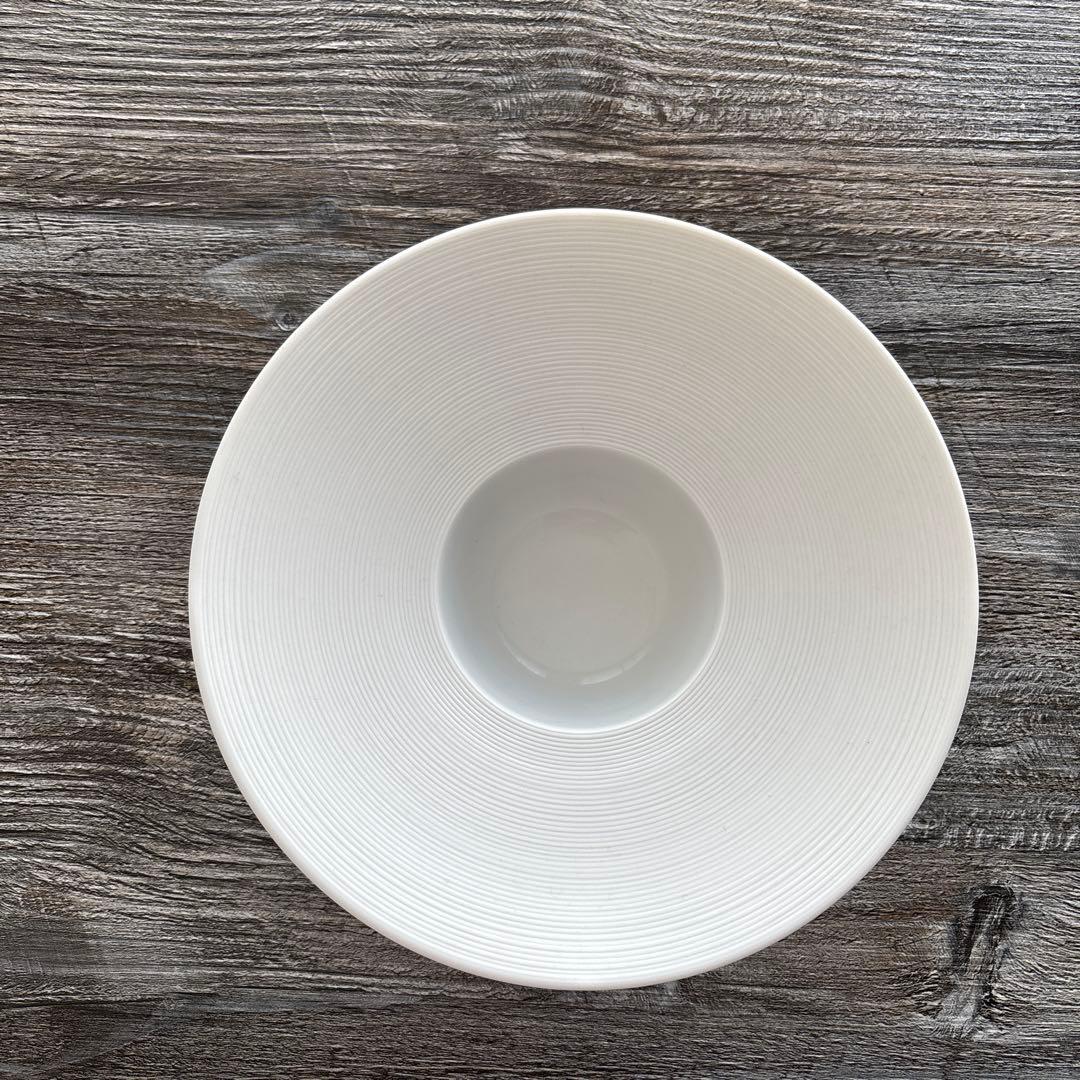 JL Coquet ホワイト リムボウル ストライプ　4枚セット