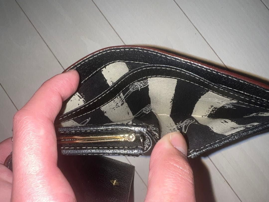 極美品Vivienne Westwoodヴィヴィアンウエストウッド 三つ折り財布