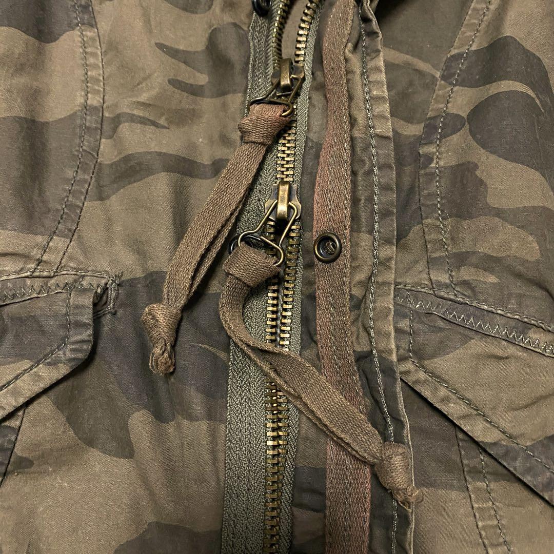 ジャケット・アウター goa camouflage big hooded bono jacket