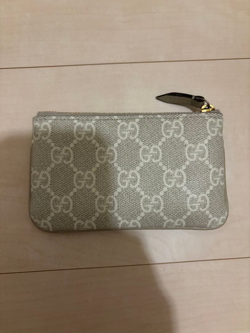 GUCCI GGパターン キーケース ベージュ