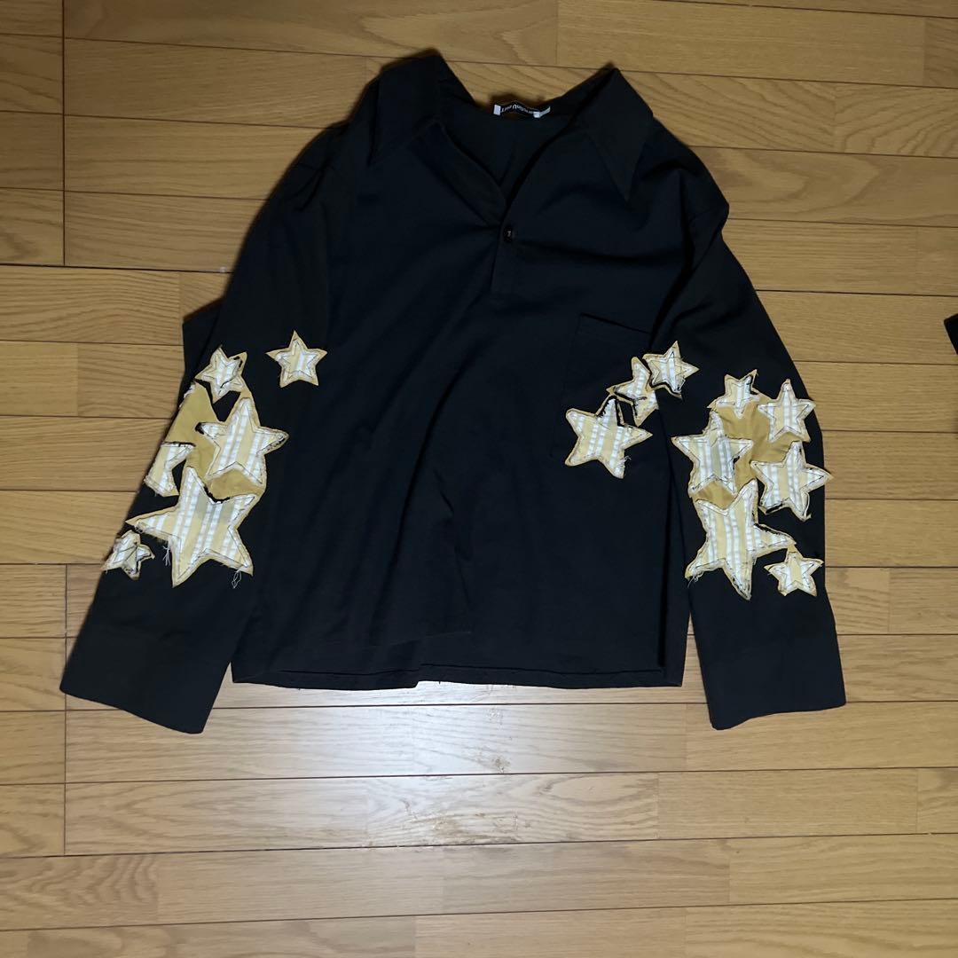 トップス this uniform star polo charcoal