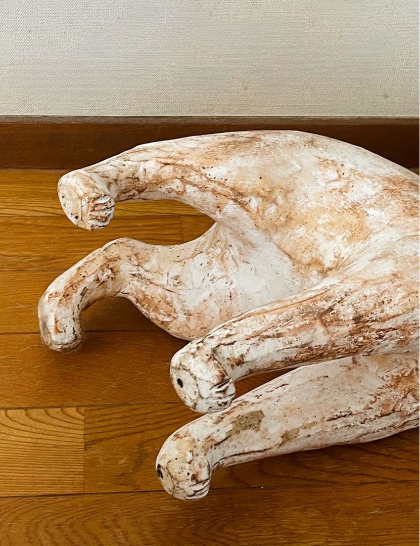 石原稔久さん　うさぎ像