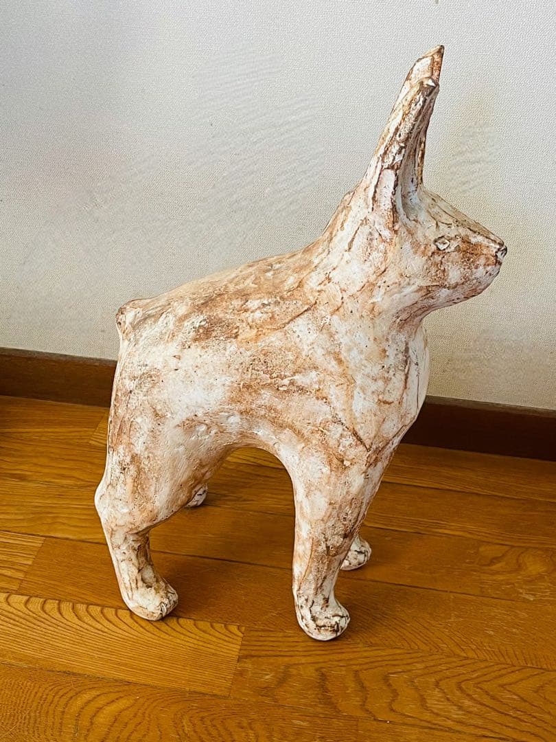 石原稔久さん　うさぎ像