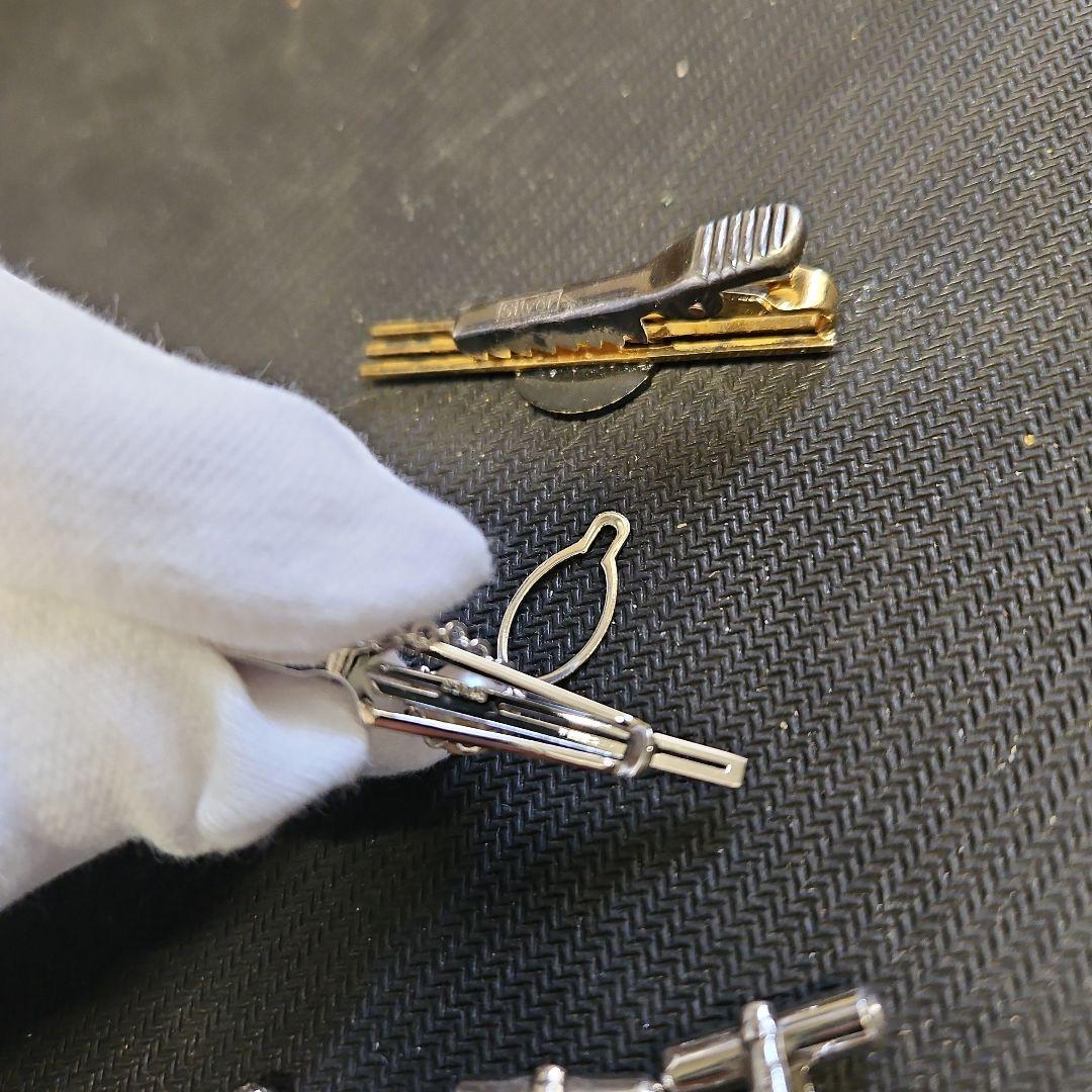 カ*ム様 カフス タイピン silver