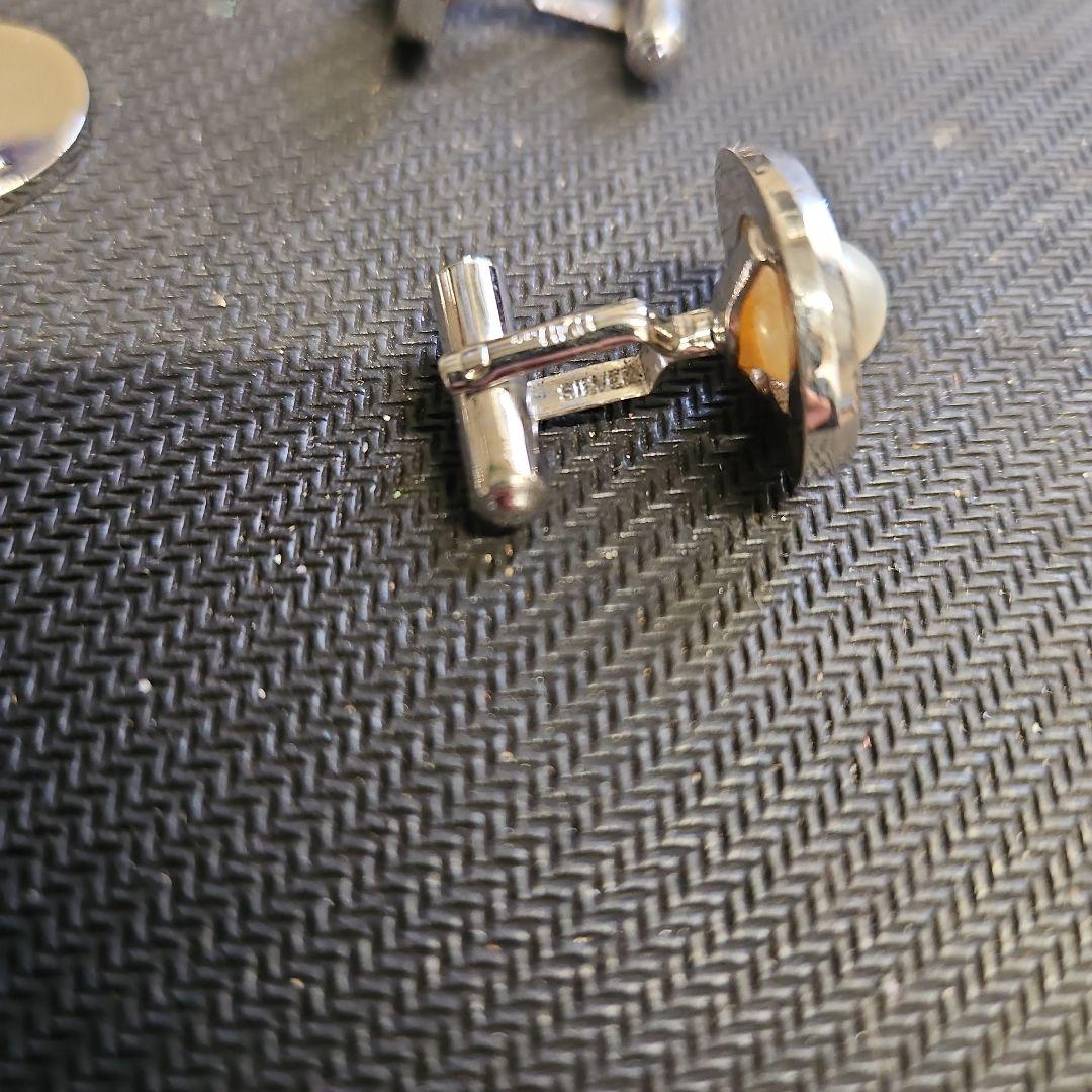 カ*ム様 カフス タイピン silver