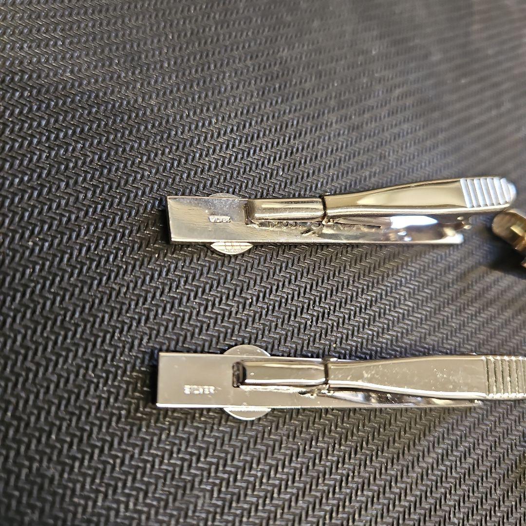 カ*ム様 カフス タイピン silver