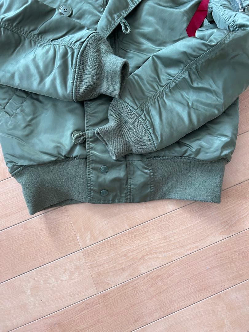 【希少XL 】ALPHA N-2B フライトジャケット ミリタリー