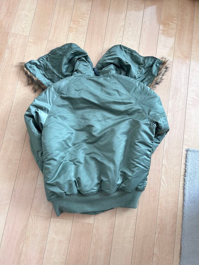 【希少XL 】ALPHA N-2B フライトジャケット ミリタリー