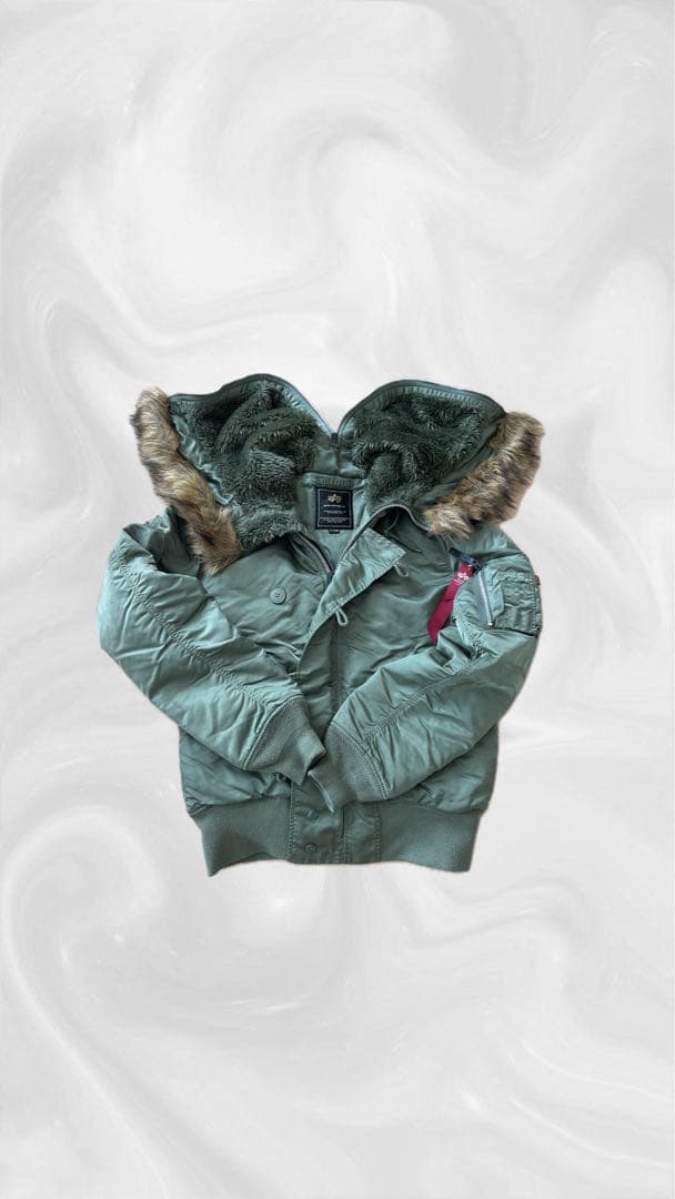 【希少XL 】ALPHA N-2B フライトジャケット ミリタリー