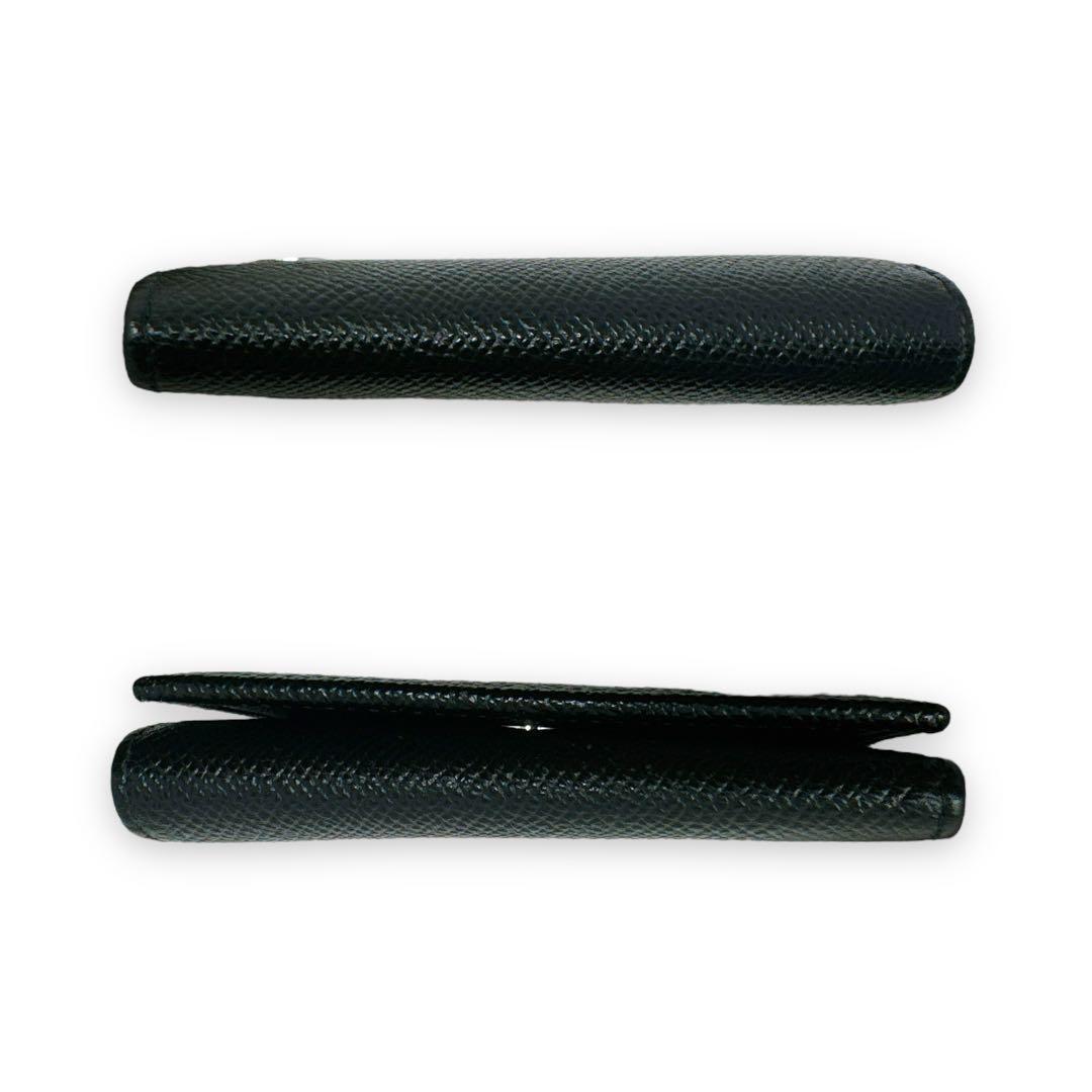 ブルガリ マン キーケース 282234 レザー ブラック 6連フック ブランド