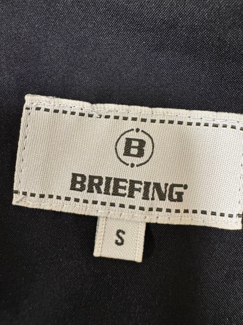 BRIEFING ブラックパンツ s サイドポケット付き