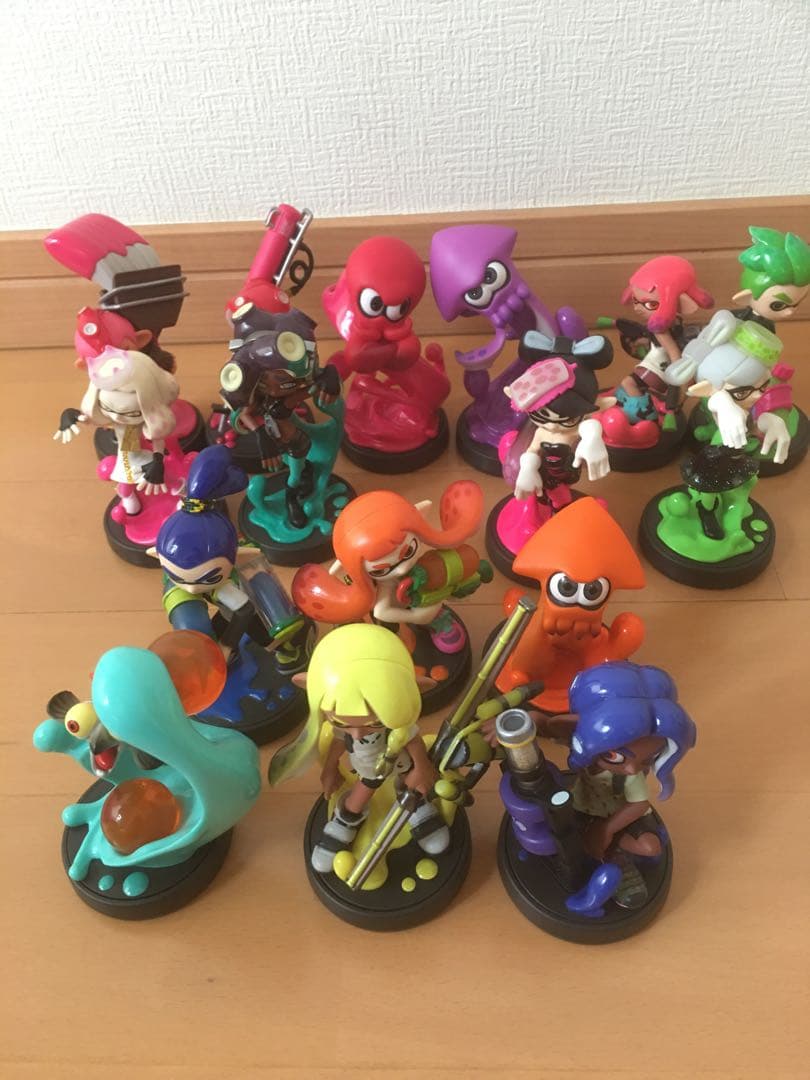 【美品】【3体追加！】スプラトゥーン amiibo まとめ売り 19体セット