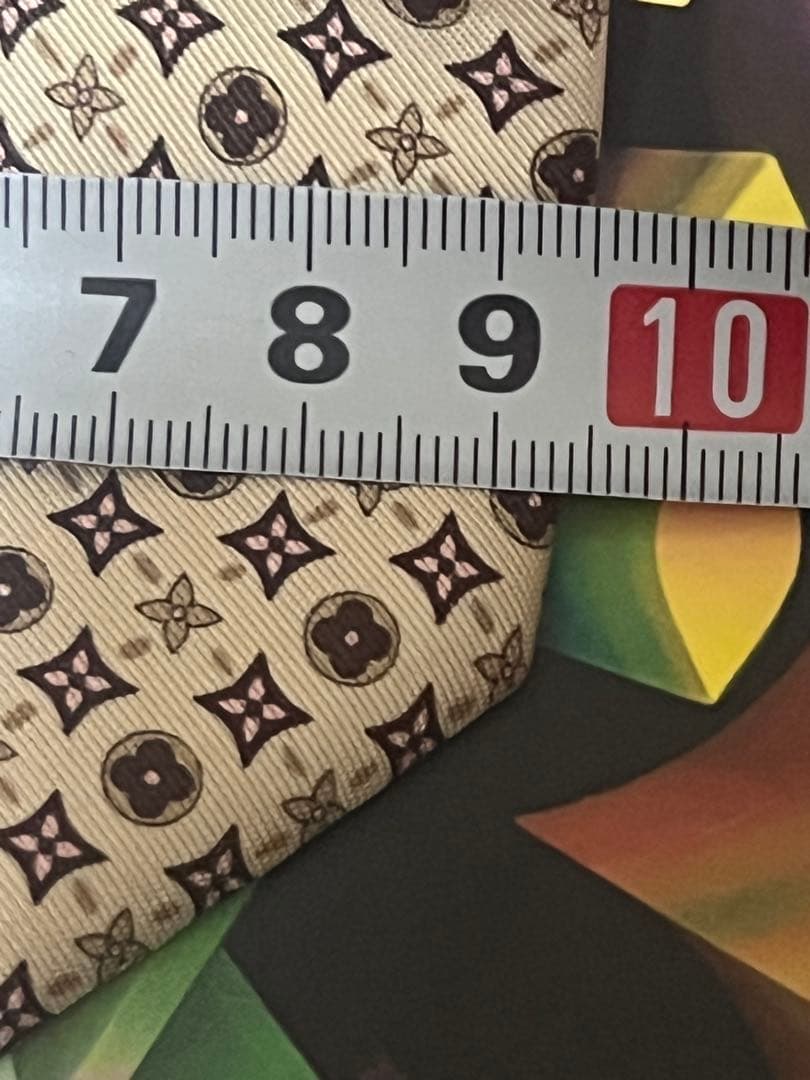 LOUIS VUITTON モノグラム ネクタイ　クリーニング済み