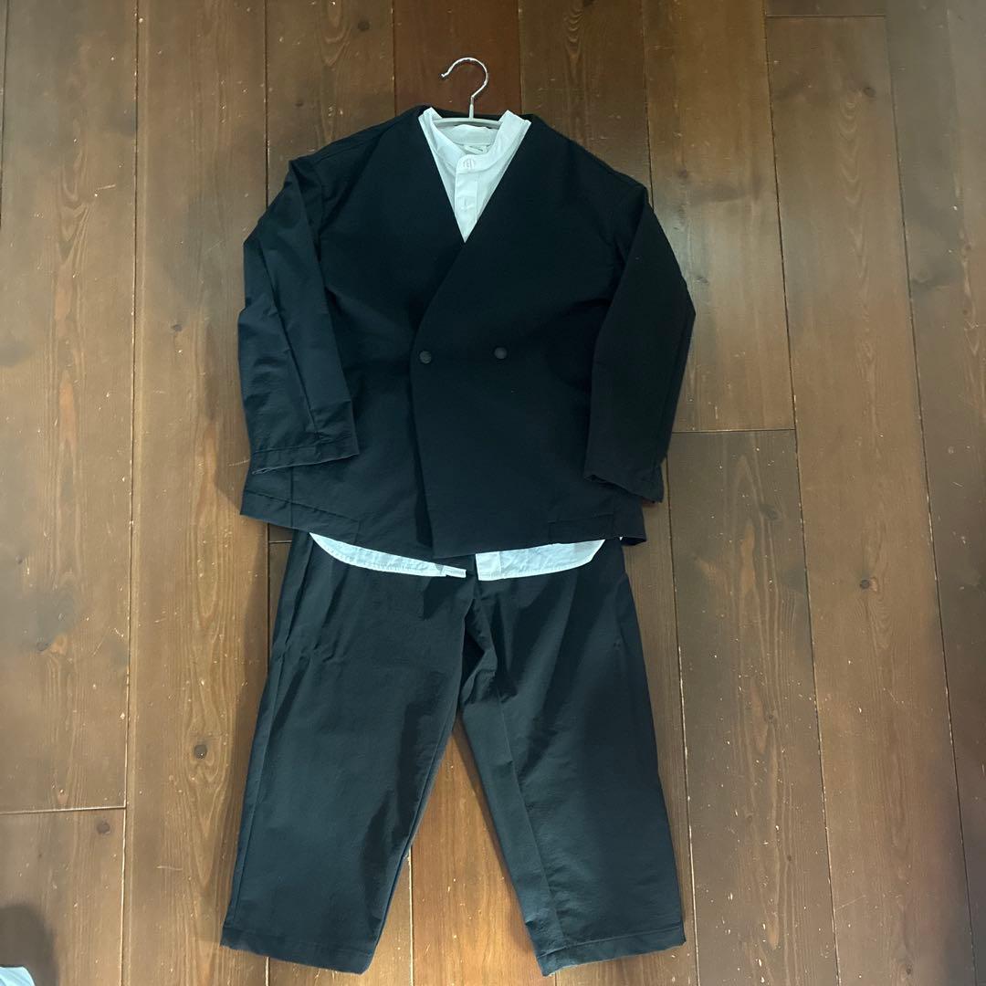 【美品】moun.ten マウンテン125 セットアップ　シャツ付き