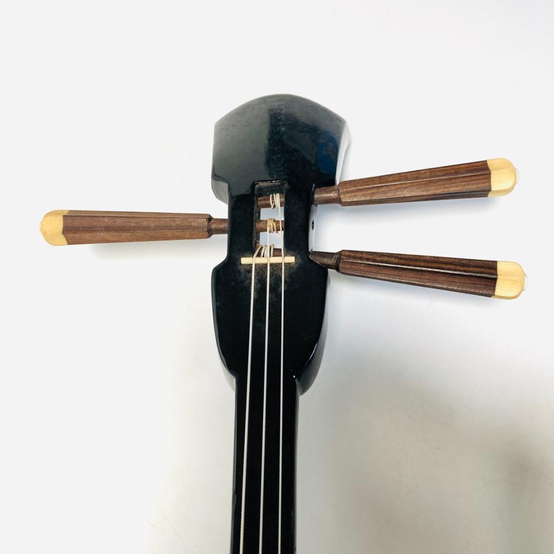 沖縄三味線　蛇柄