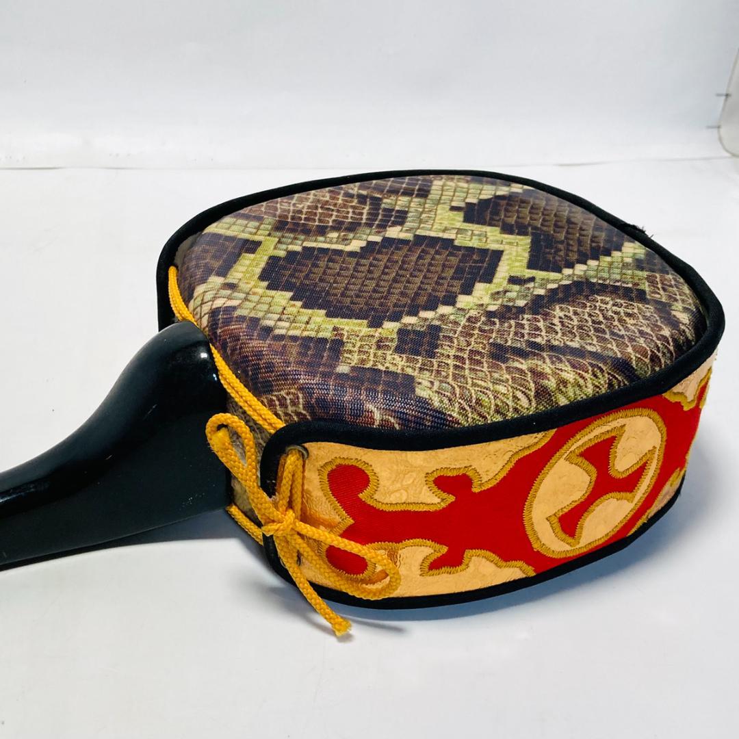 沖縄三味線　蛇柄