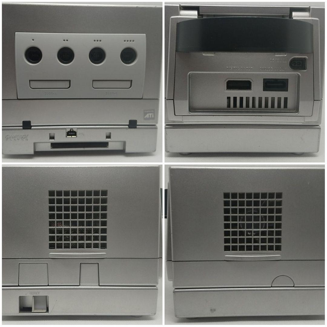 電池交換済 ゲームキューブ本体+ゲームボーイプレーヤー+メモリーカード+アダプタ