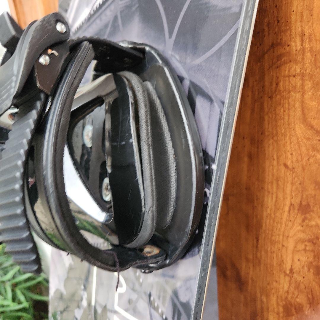 眞空雪板等THE SAMURAI Kuro152スノーボード侍ブラック黒ケース付