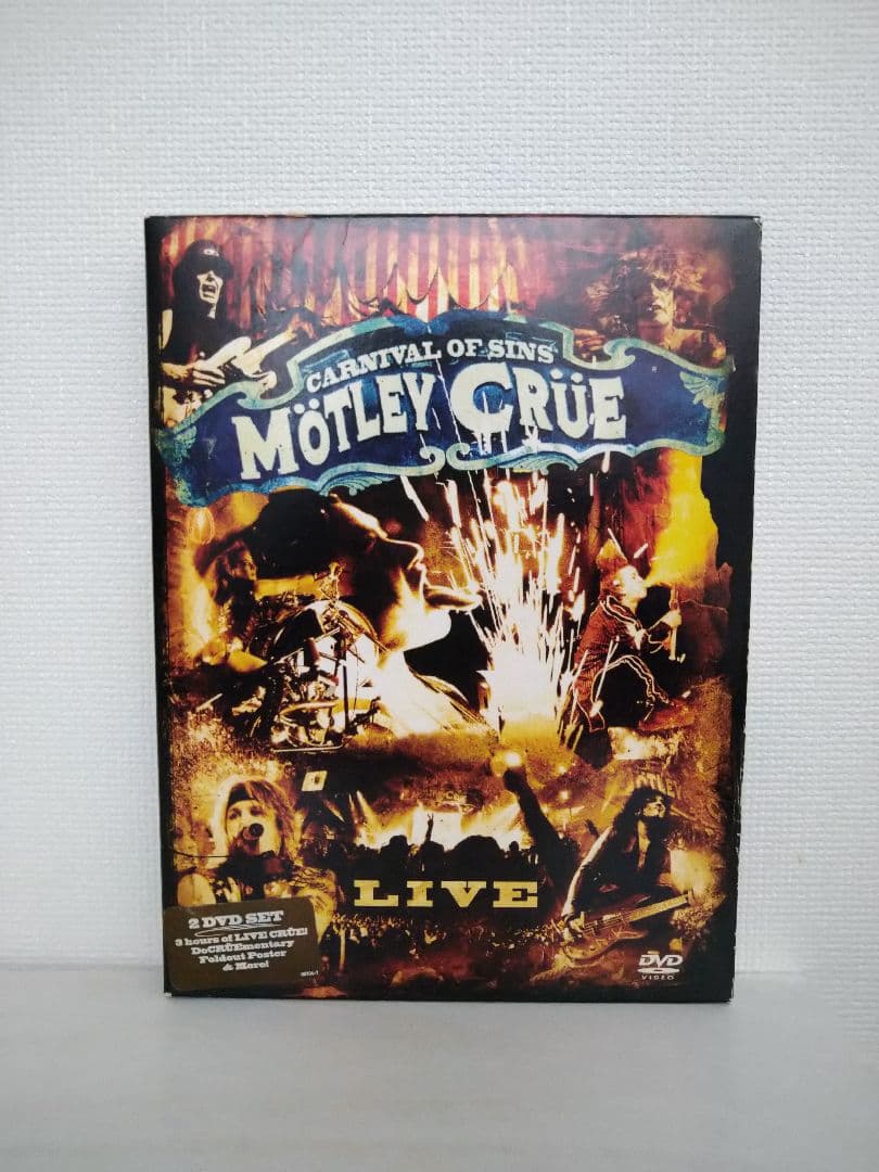 【希少】MOTLEY CRUE CARNIVAL OF SINS 海外版
