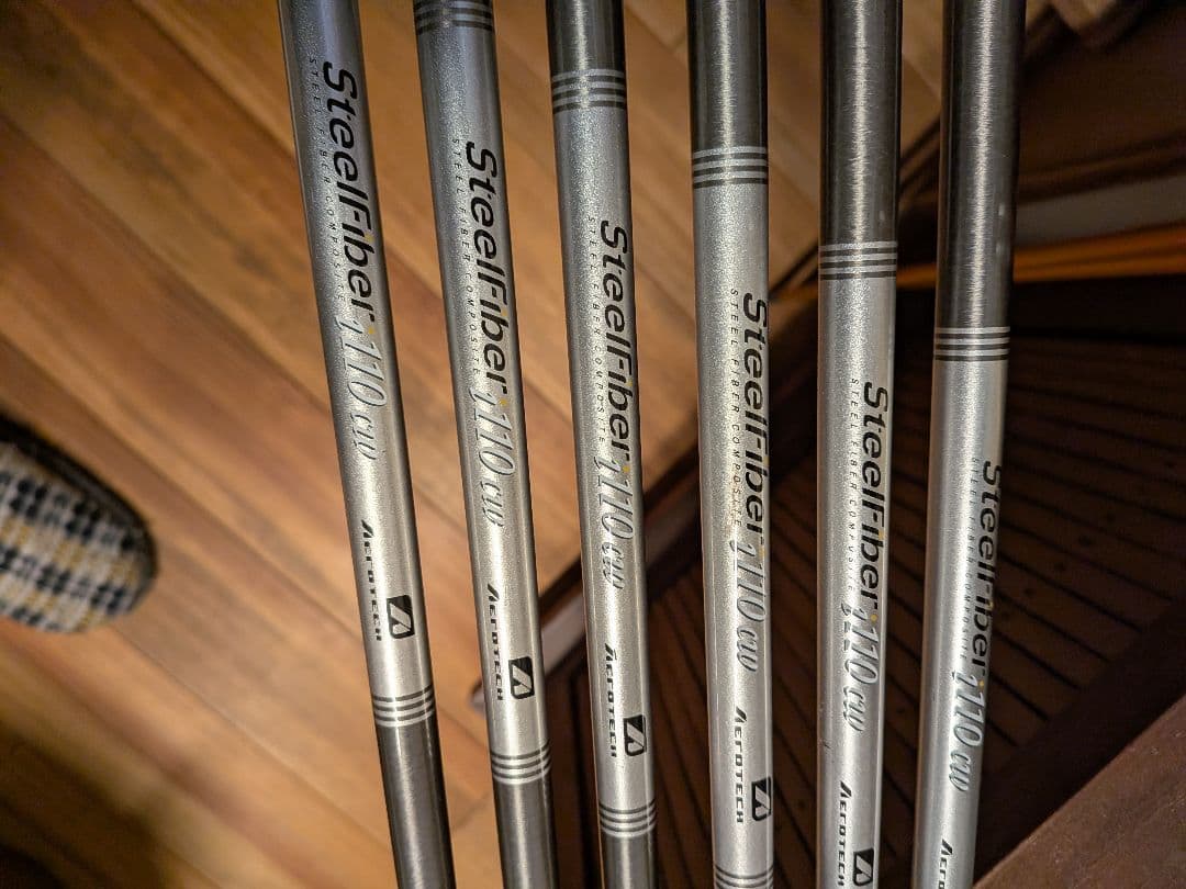 スリクソンZX7 MKⅡ アイアン5-A 　7本　希少スチールファイバーi110