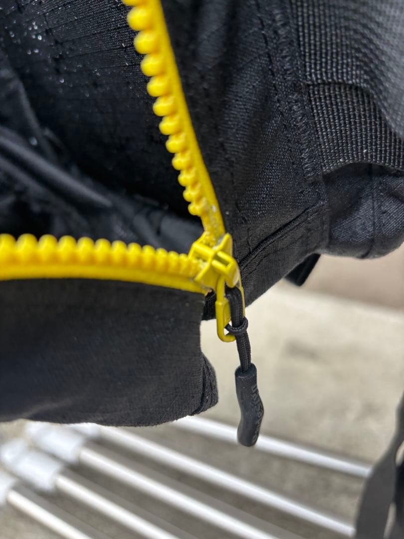 Pazdesignライジャケチャック難有　ウォームジャケットセット黒黄　値引可