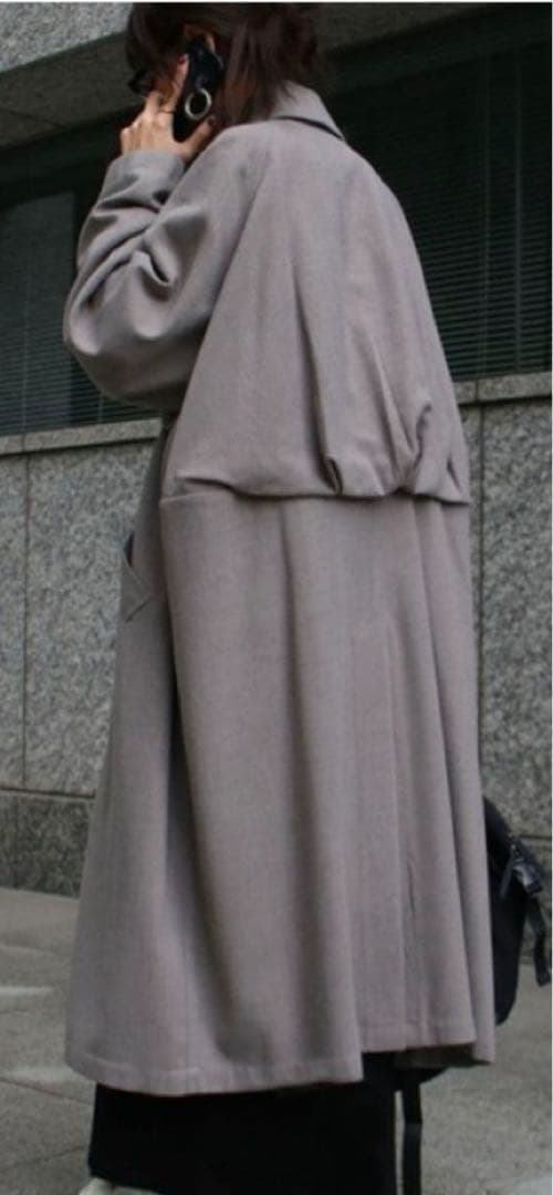 ♦︎新品♦︎CYANtokyo♦︎エアリー バック ウーリー コート♦︎定価30800円