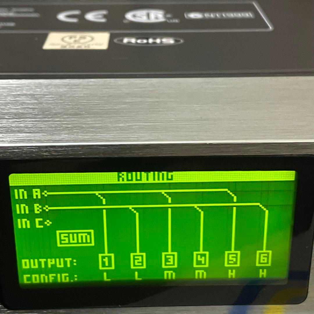 Behringer ULTRADRIVE PRO DCX2496 マルチアンプ用