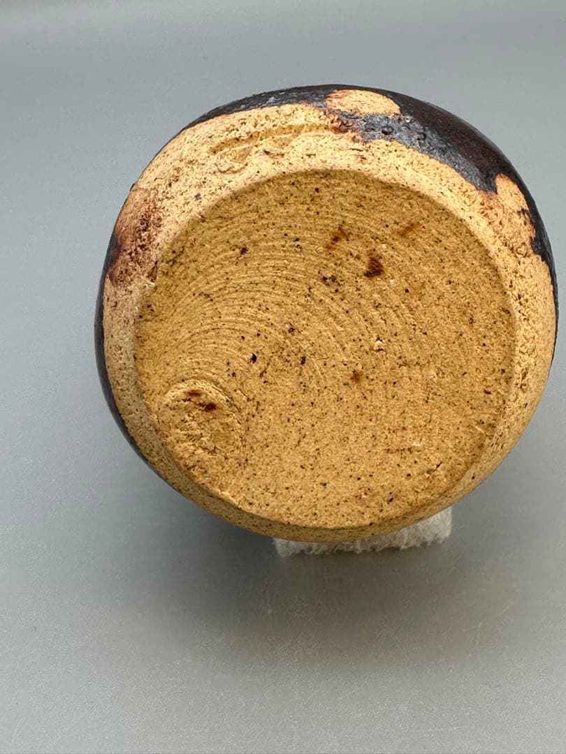 茶道具　茶入　京　大原窯　瓢形