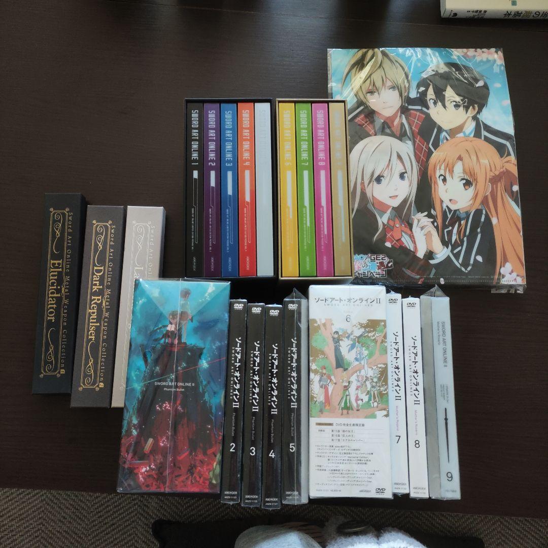 ソードアート・オンライン DVD BOX　タペストリー　ゲーム未使用