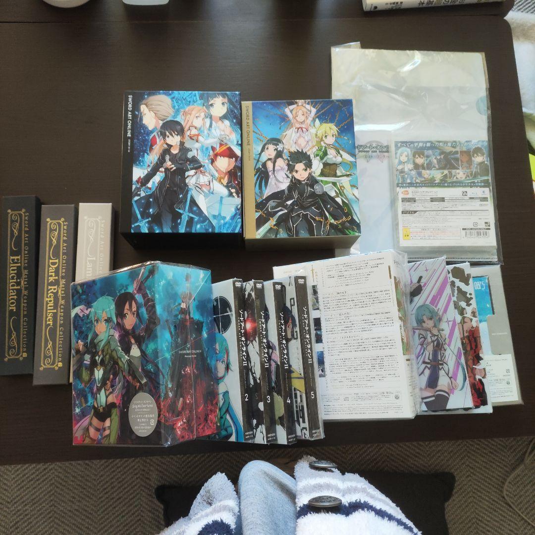 ソードアート・オンライン DVD BOX　タペストリー　ゲーム未使用