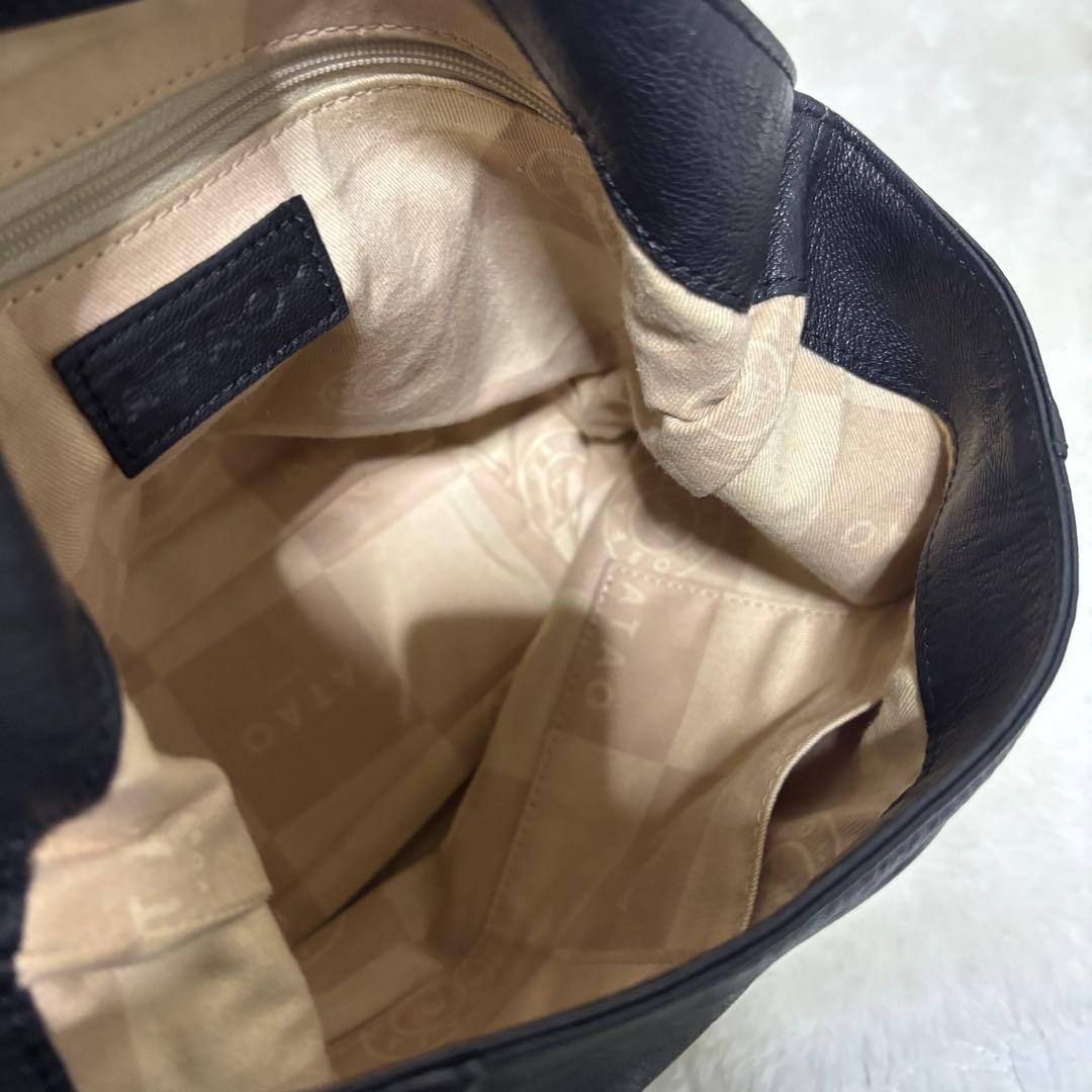 【極希少】アタオ キャンディ ブラック ゴートレザー ATAO