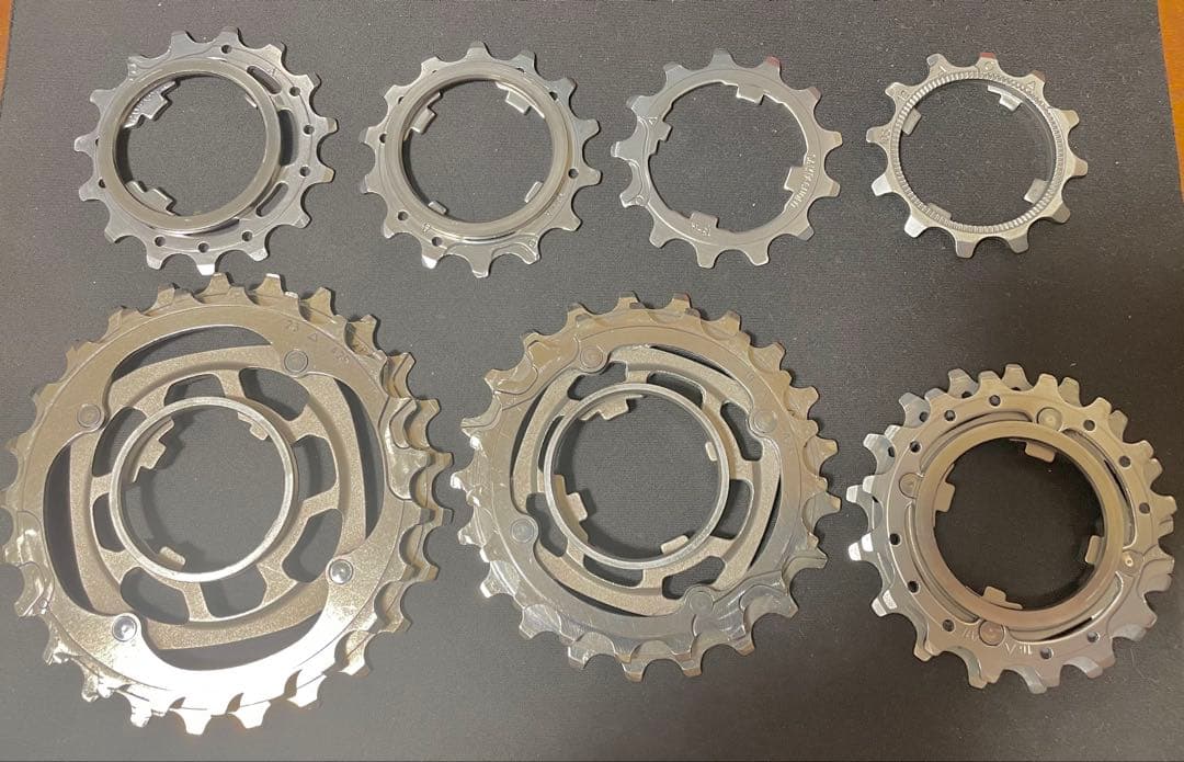 【極美品】Campagnolo RECORD 10s カセット＋新品ロックリング