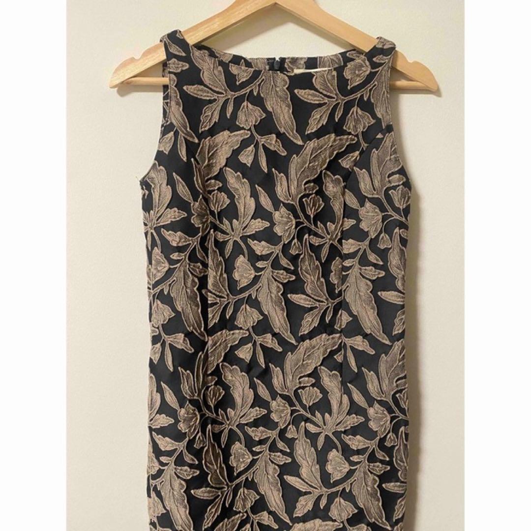ワンピース louren jacquard pencil dress