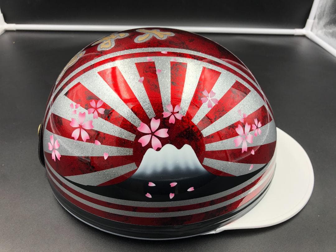 コルク半　カスタム　富士日章　三つボタン　レッドラップ　ラメ　高級クリヤ送料無料