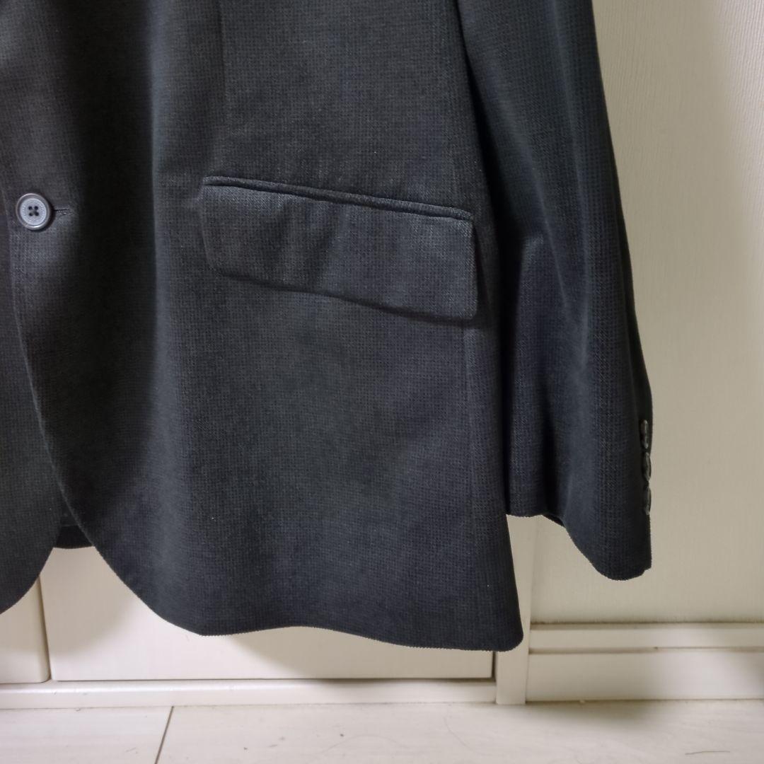 【稀少サイズ5L】ジョセフアブード　オパールサンドべロア ジャケットブラック