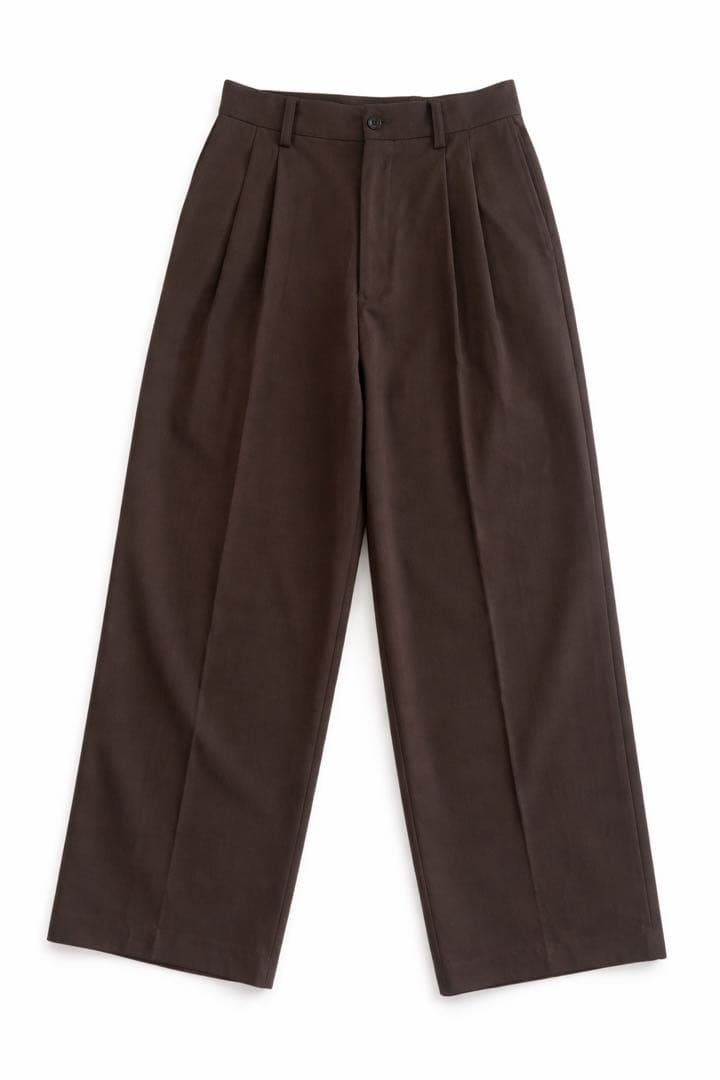 大幅値下‼️シュタイン LONG WIDE TROUSERS 2/90 wool