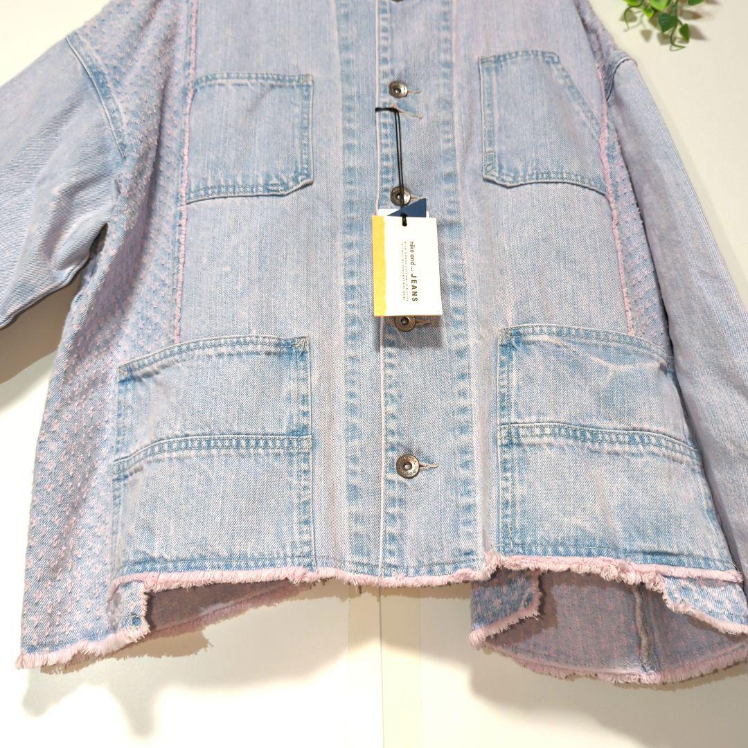 完売！[NK] 2025SS]REMAKE COVERALL ピンクオーバーダイ