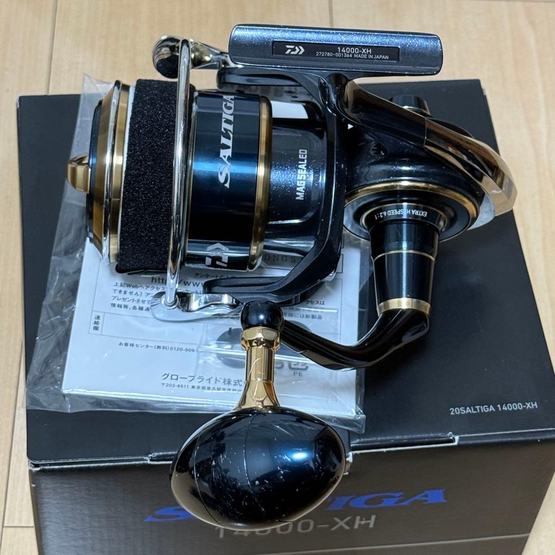 リール 20SALTIGA 14000XH