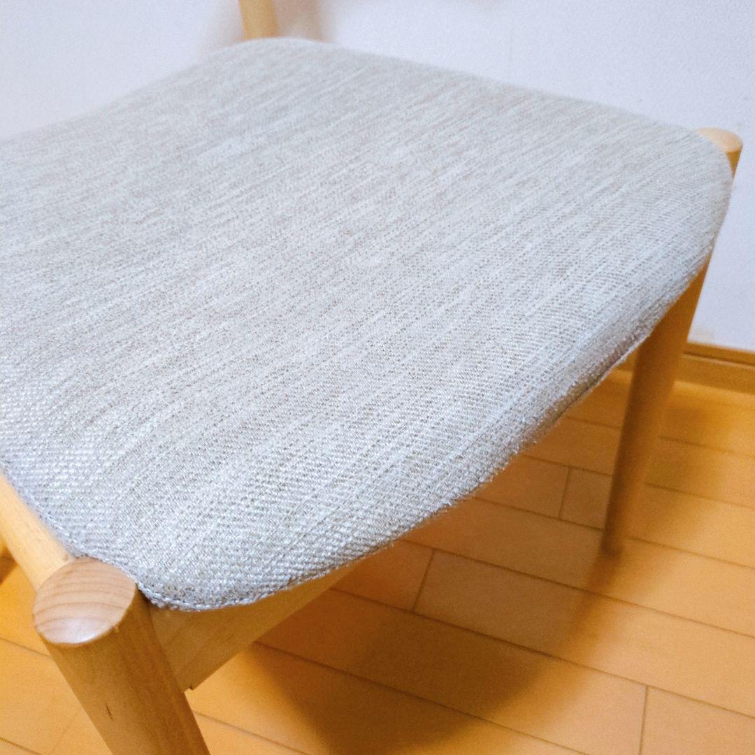 ニトリ ダイニングチェア Nコレクション C-01D アームチェア ナチュラル②