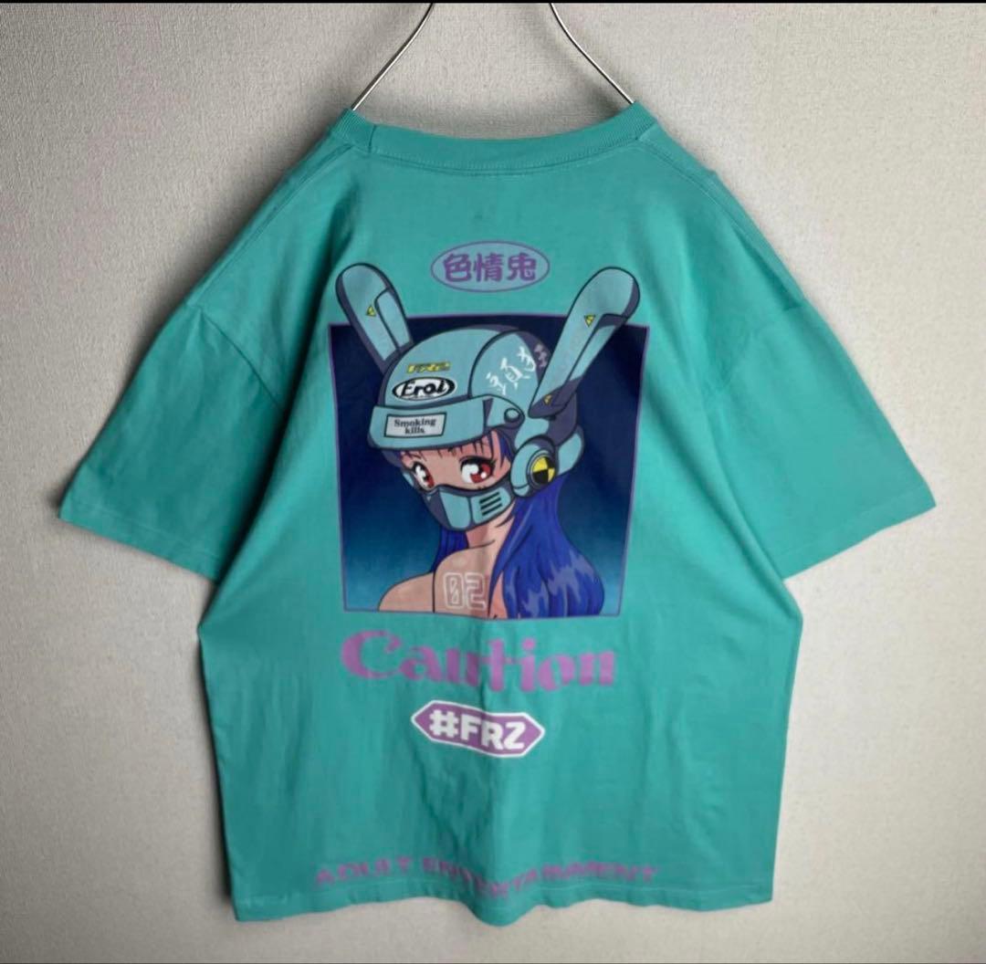 FR2 月桃　バイカーガールTシャツ　美品