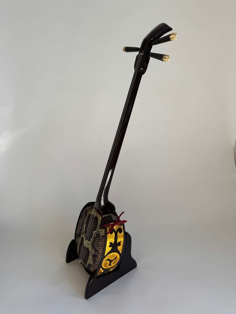 三線 伊波義雄 作 正與那 昭和後期 ハードケース付