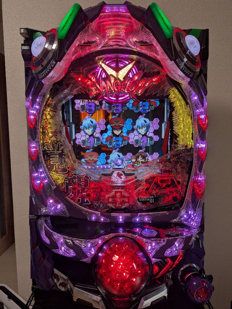 【フルオート・循環加工】パチンコCRエヴァンゲリオン9W 390分1 MAX機